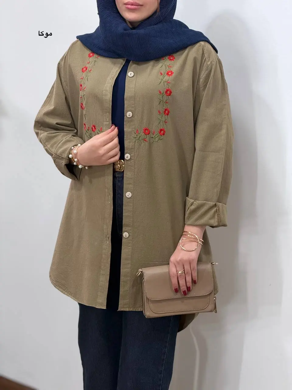 مانتو گلدوزی آیسو پرتو